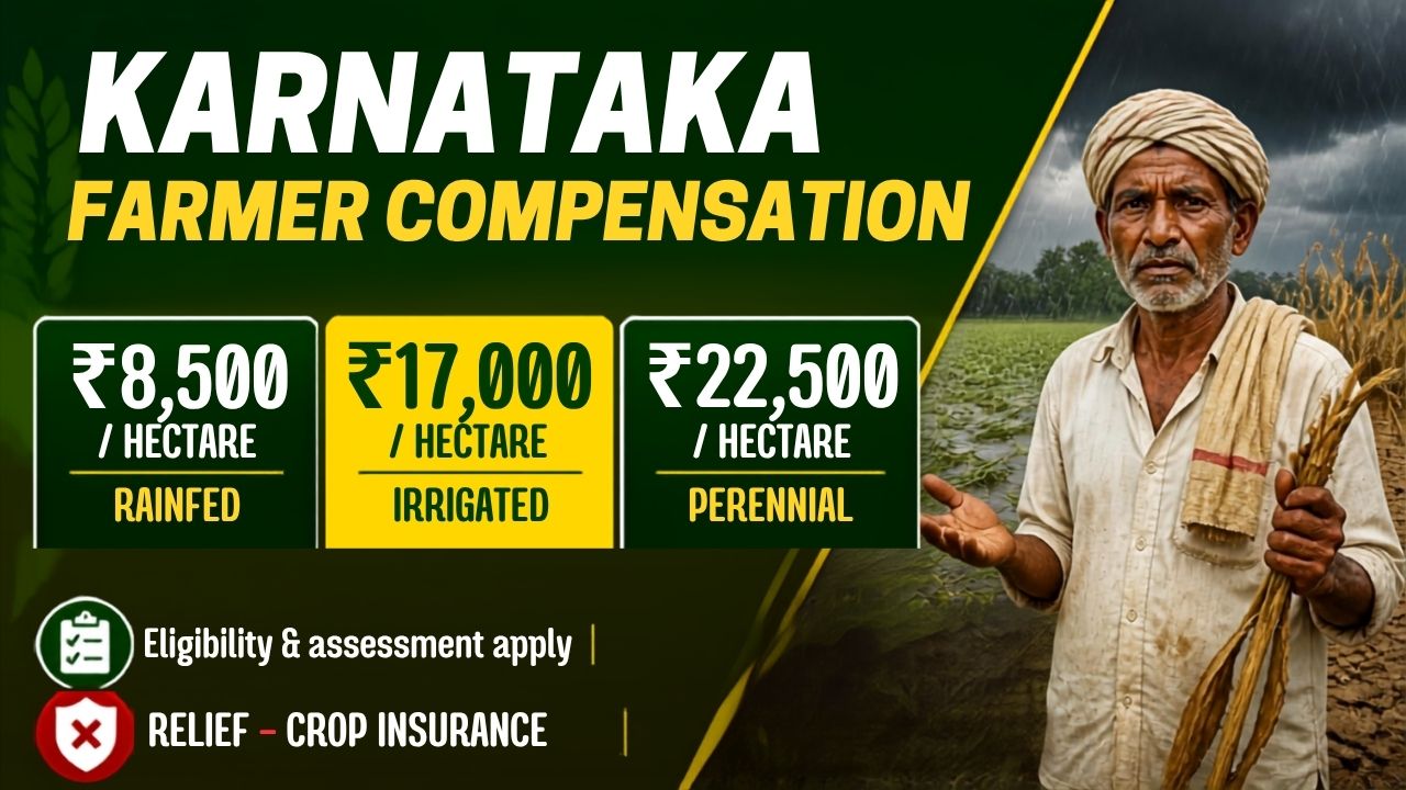 Karnataka Farmer Compensation Amount