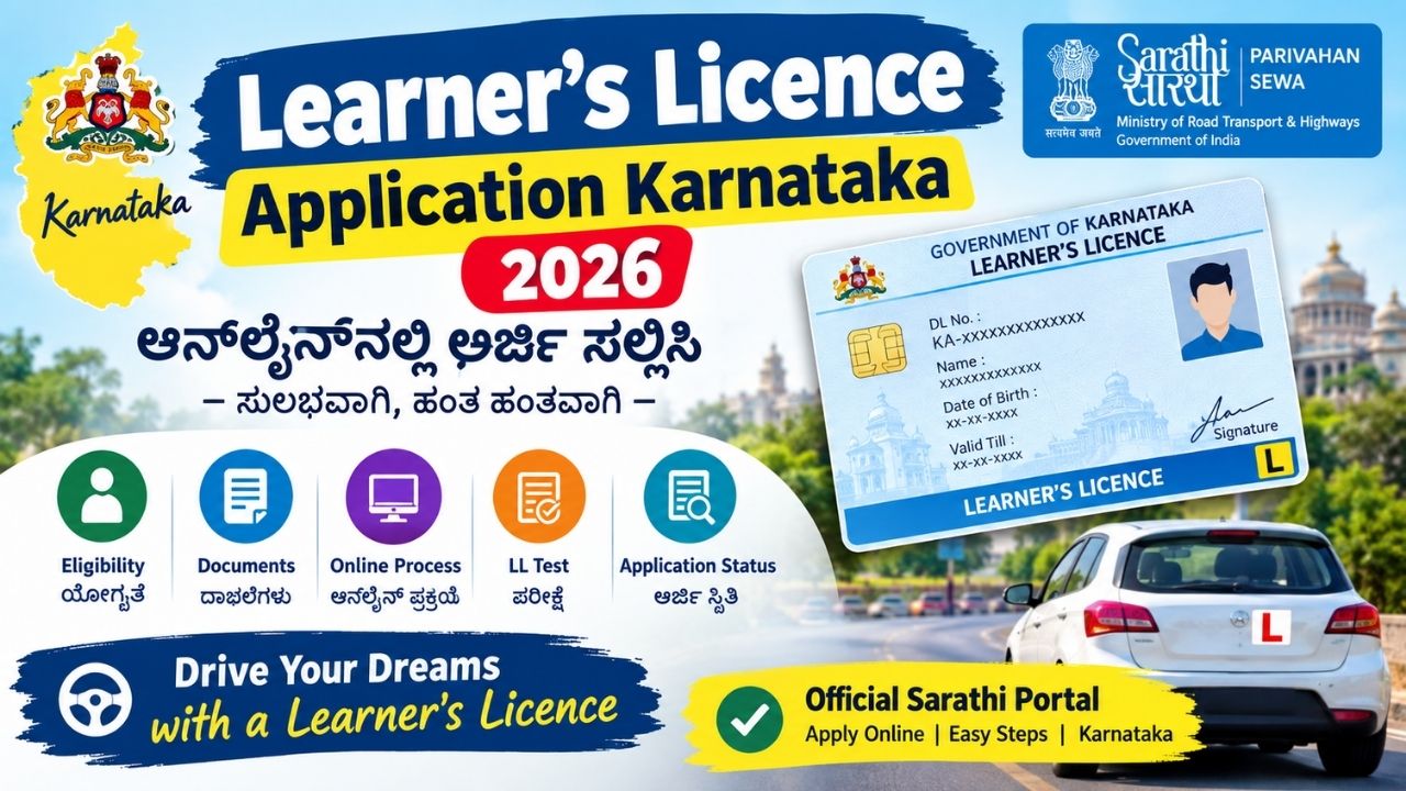 Learner’s Licence Application Karnataka