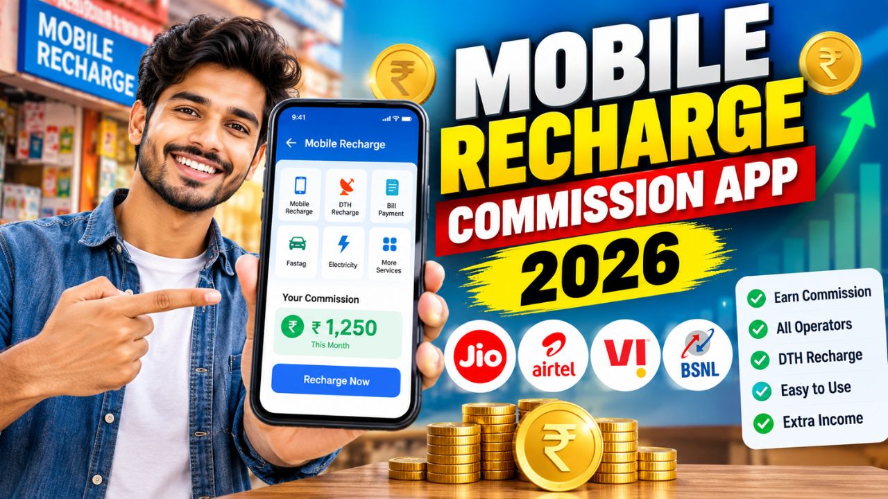 Mobile Recharge Commission App 2026
